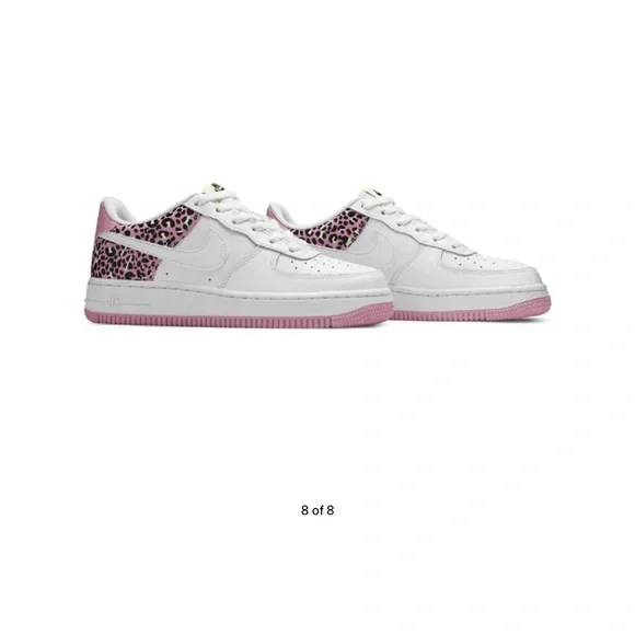 Nike Air Force Pink Leopard Sneaker